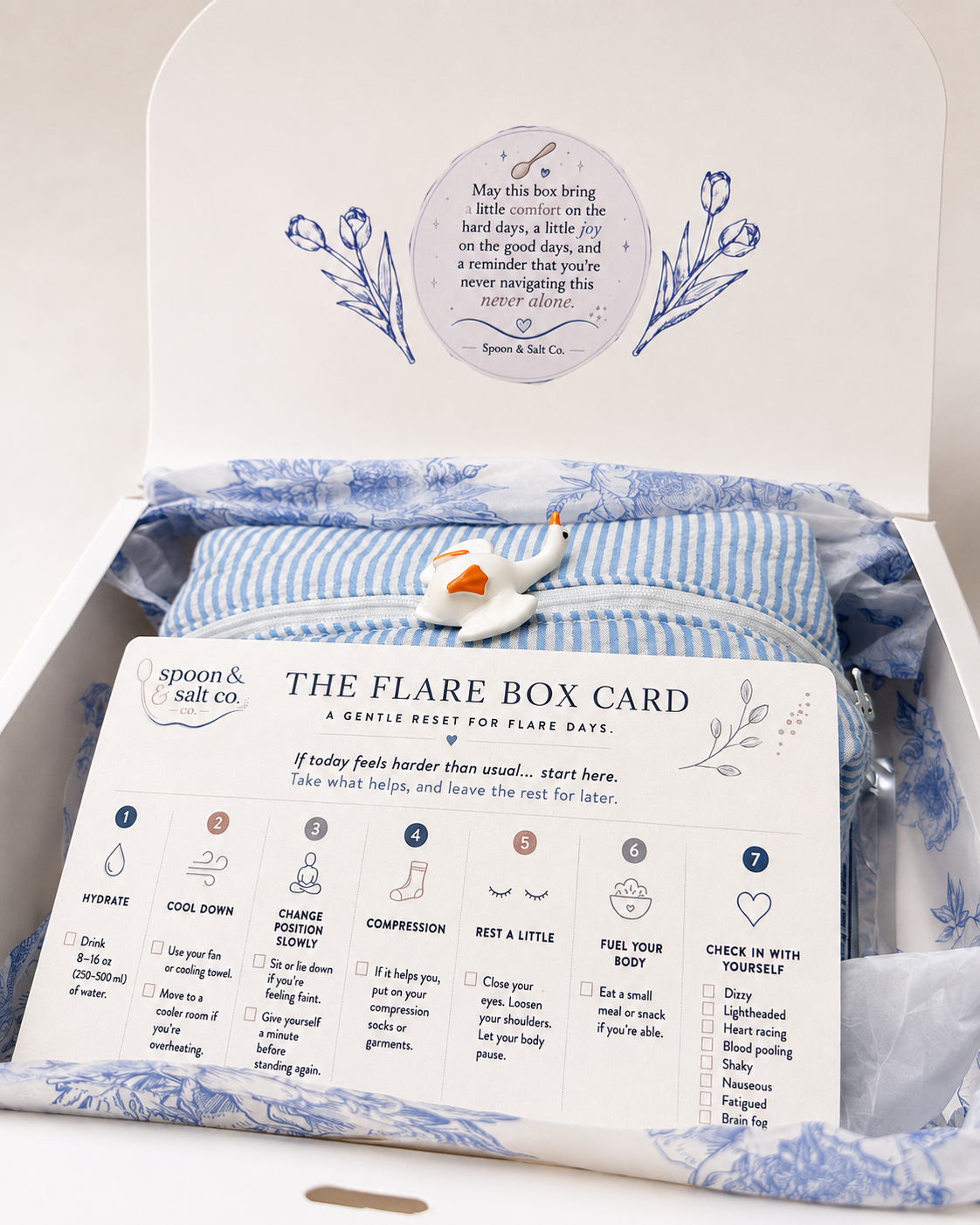The Flare Day Box | Chronic Illness Comfort Kit